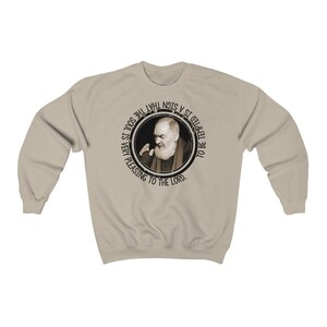 Catholic Saints - Saint Pio - 9 Colors Unisex Crewneck Sweatshirt - Padre Pio - Saints Quotes - Saints Apparel - St Pio from Pietrelcina