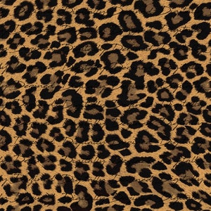 May include: A seamless pattern featuring a leopard print in shades of brown and black. The background is a light brown with a subtle texture. The pattern is repeated throughout the image. The text "Digitally Designed" is repeated in black throughout the image.
