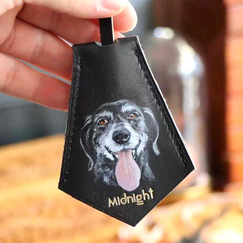 Painting on a Leather Bag Etsy Painting on a Leather Bag Etsy