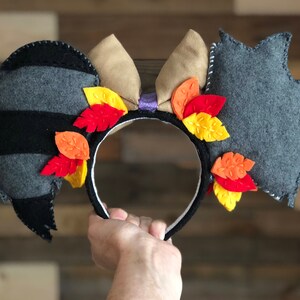 Pocahontas sidekick Theme park head band. Hand stitched felt. Made to order image 6