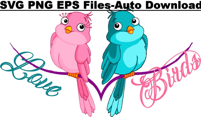 Free Free 298 Love Birds Svg SVG PNG EPS DXF File