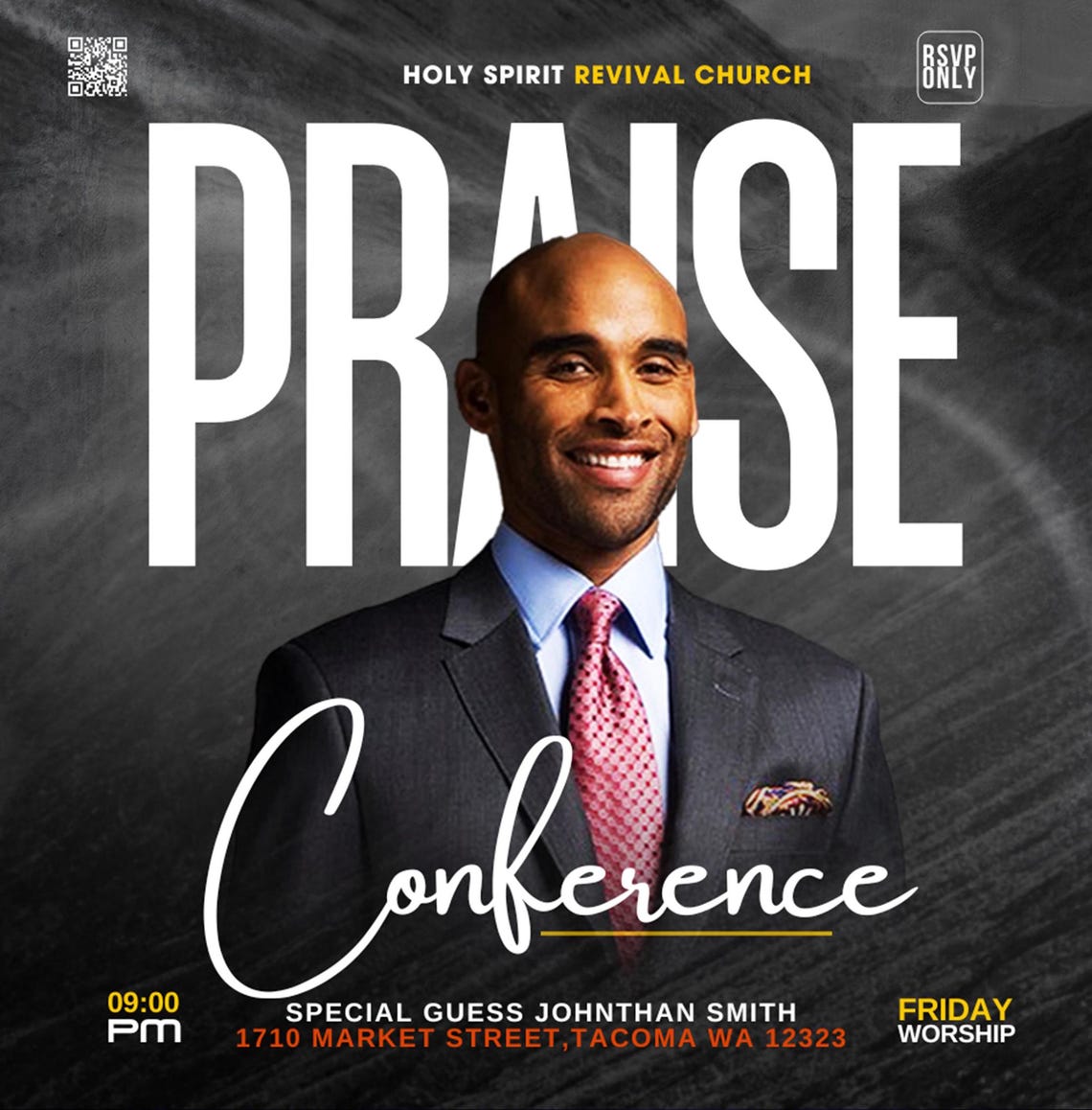CANVA Church Praise Flyer Template 10