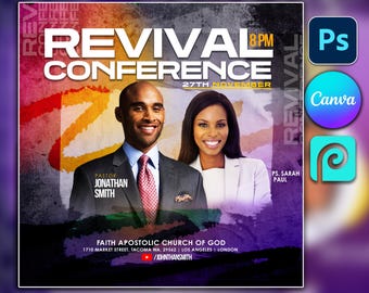 CANVA Church Flyer Praise & Worship, Editable Template Worship Flyer, Church flyer, Flyer Sale, Church Flyer Template, Worship Flyer Design