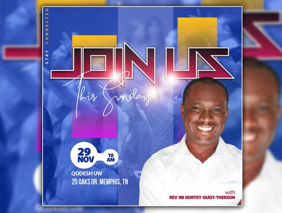 Church Flyer Templates, Church Flyers, Worship Flyer Template 10"x10", Editable PSD template Worship Flyer for Men, Church flyer For Women