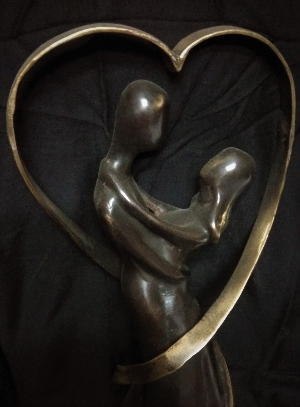 Lovely Statue Couple Marriage Bronze Brass Collectable Art | Etsy