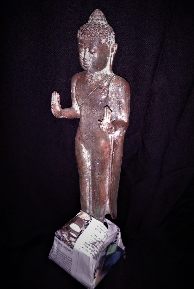 Blessing Hand Buddha Statue 12 with Free Stand and Etsy