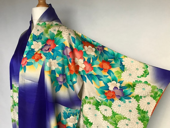 Vintage Silk Kimono