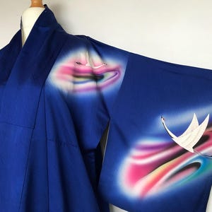 Vintage Silk Kimono