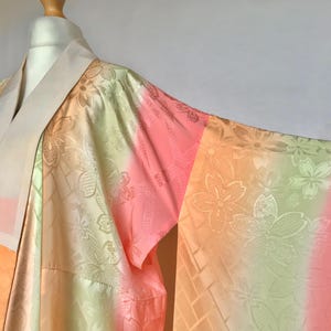 Vintage Silk Kimono/ Nagajuban for Furisode