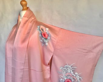 Kimono de seda vintage