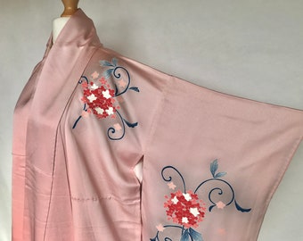 Vintage Silk Kimono