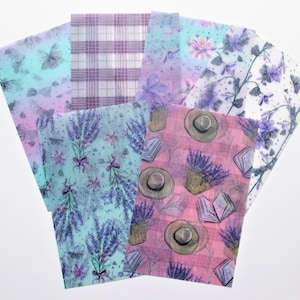Lavender Fields Vellum, Spring Vellum, Lavender Vellum, Vellum Paper, Summer Vellum, Purple Vellum, Bloomsical, Vellum, Paper, Scrapbooking