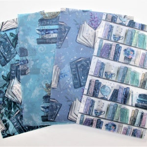 Welinowy papier Book Lover; Welinowy papier Blue Vellum; Welinowy papier książkowy; Papier specjalny; Papier do planerów; Tablice planerów; Papier do scrapbookingu; Papier kartonowy; Bloomsical