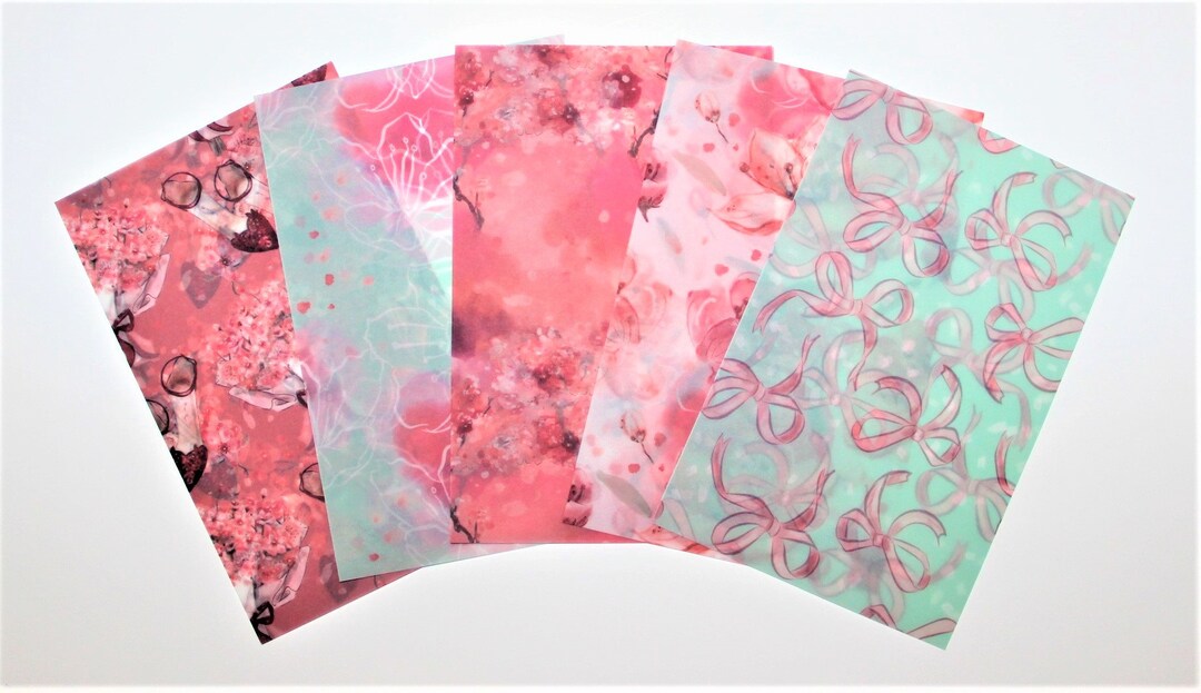 Spring Cherry Blossum Vellum Spring Vellum Specialty Paper Planner