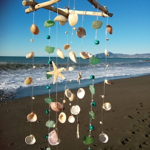 Ocean mobile, beach house decor