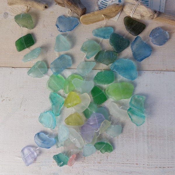 Sea glass suncatcher