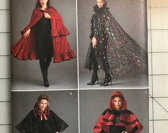 Simplicity 1294 UNCUT Cape Pattern - Cosplay Fantasy LARP