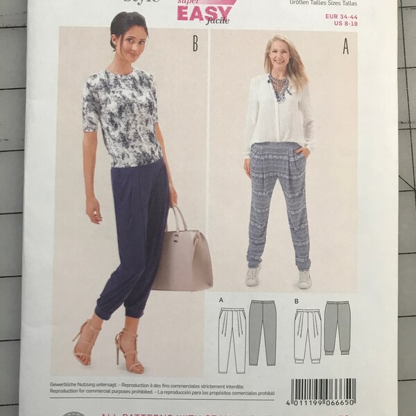 Sweat Pants Pattern Etsy