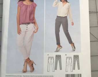 Burda 6658 Jeans Pattern Uncut