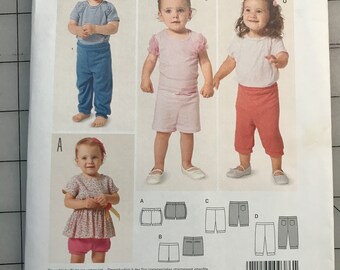 Burda Kids 9386 Pants Pattern Uncut