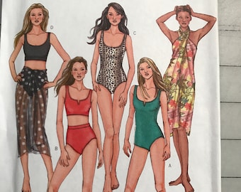 Butterick 4526 Barhing Suit Pattern UNCUT