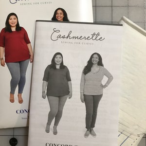 Cashmerette Concord T Shirt Pattern Uncut image 5