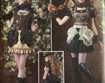 Simplicity 8075 UNCUT Pattern - Cosplay Fantasy LARP Historical Costume