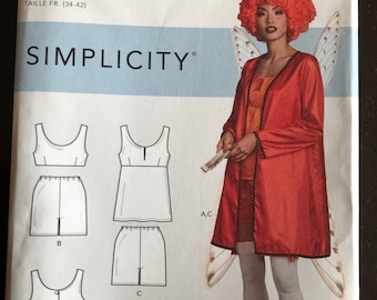 Simplicity 9085 UNCUT Robe Pattern Lingerie Pattern - Cosplay Fantasy LARP