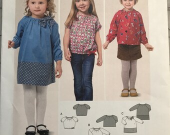 Burda Kids 9376 Dress Pattern Uncut