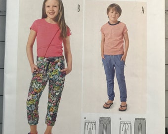 Burda Kids 9393 Sweat Pants Pattern Uncut