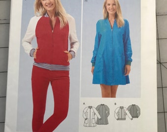 Burda 6660 Dress Pattern Jacket Pattern Uncut