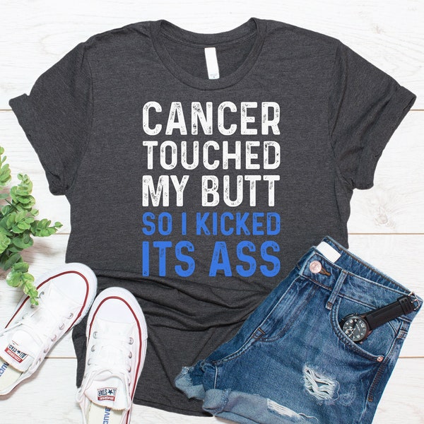 Funny Colon Cancer Shirt / Colon Cancer Survivor Shirt / Colon Cancer Awareness Shirt / T Shirt Tank Top Hoodie Sweatshirt