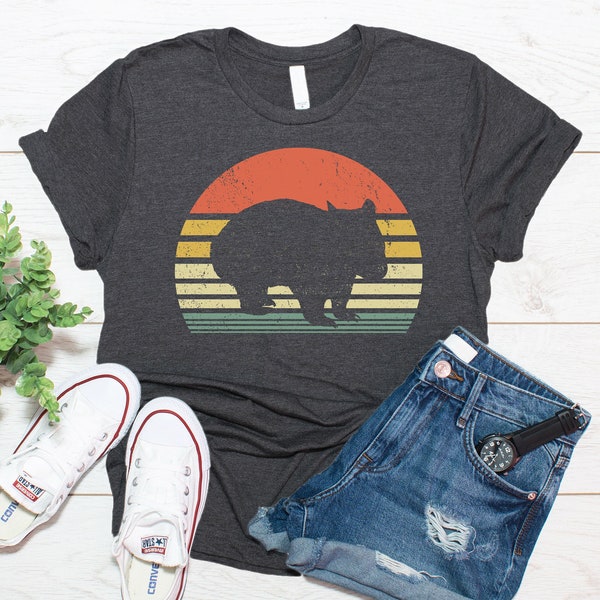 Vintage Wombat Shirt / Wombat Gift / T Shirt Tank Top Sweatshirt Hoodie