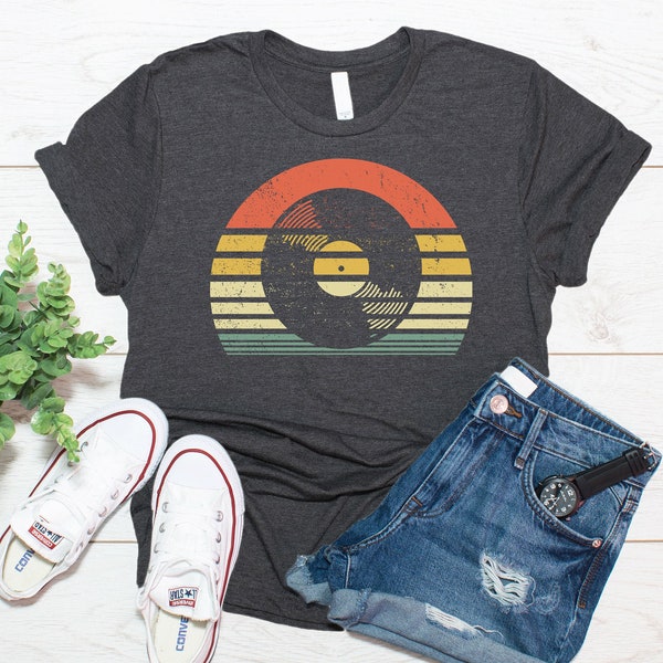 Vintage Vinyl Record Shirt / Vinyl Player Gift / Vinyl LP Record Shirt / Turntable Shirt / T Shirt Tank Top Sweatshirt Hoodie