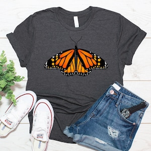 Monarch Butterfly Shirt / Monarch Butterfly Gift / T Shirt Tank Top Sweatshirt Hoodie