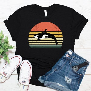 Vintage Orca Shirt, Vintage Killer Whale Shirt
