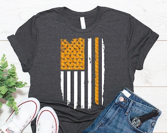 American Flag Beekeeper Shirt / Bee Keeper Gift / Beekeeping Shirt / Honey Bee Shirt / T Shirt Tank Top Sweatshirt Hoodie