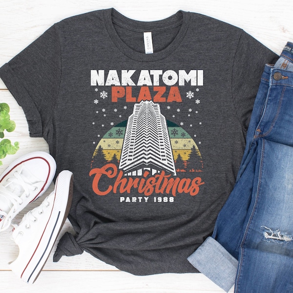Nakatomi Plaza Christmas Party 1988 Shirt / Christmas Gift / T-Shirt Tank Top Hoodie Sweatshirt