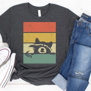 Vintage Raccoon Shirt, Funny Raccoon Gift, Trash Panda Shirt