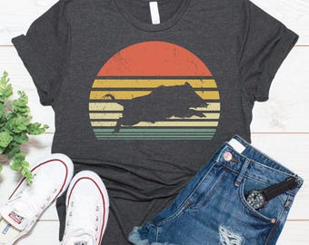 Vintage Wildschwein Shirt, Wildschwein Shirt, Wildschwein Geschenk