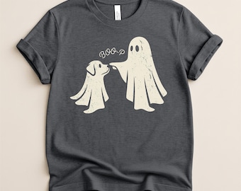 Boo-p Ghost Dog Shirt, Funny Halloween Dog Lover Gift
