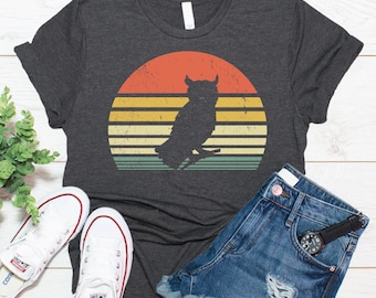 Owl Gifts, Vintage Owl Shirt, Gifts For Owl Lovers