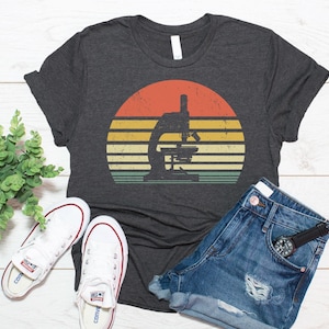 vintage microscope shirt