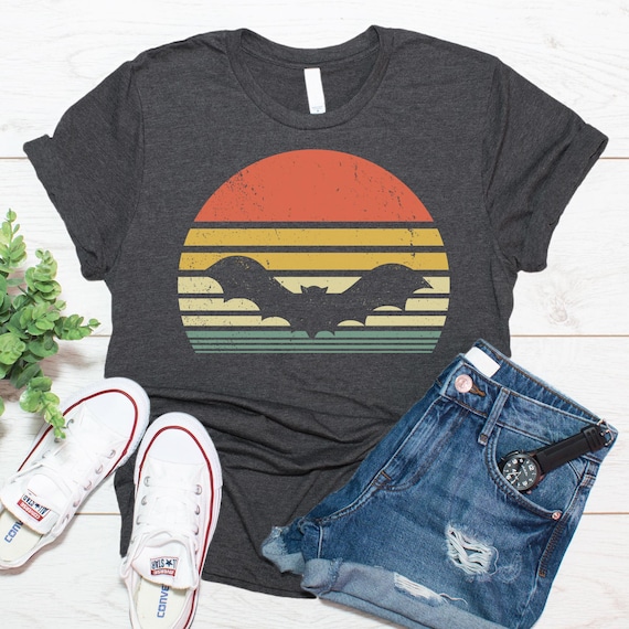 Vintage Bat Shirt, Bat Gift