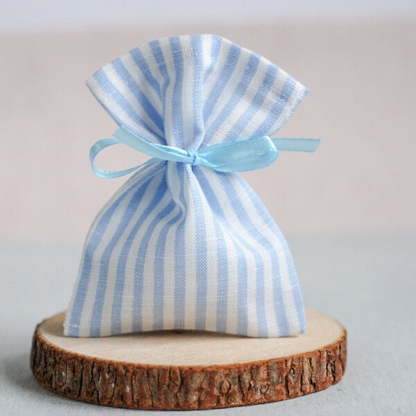 Stripe Favor Bags Etsy
