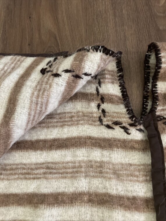 ALPACA-Peru Wool Shawl - CHALAN Open Front Poncho… - image 6