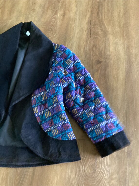 VTG ST HONORE Jacket - Unique Style - 100% Silk B… - image 3