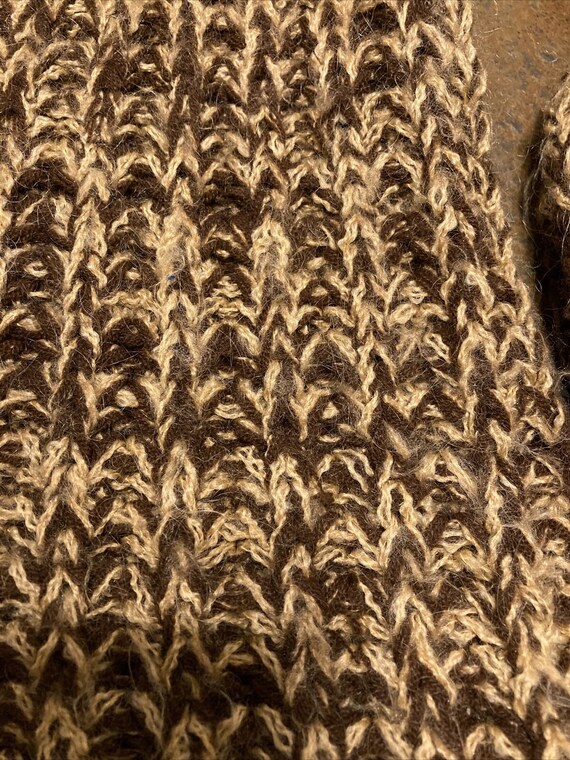 Italian Hand Knit Sweater 1960s-70s Mod -Vintage … - image 7