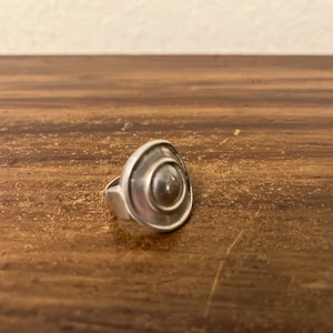 VTG Scandinavian Ring-MODERNIST-1970s Georg Jensen - Hans Hansen Style 10 grams
