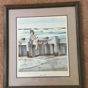 Joyce C Gagen Lithograph - SGND 123/125 -Very LIMITED & RARE -“Summer’s Child"